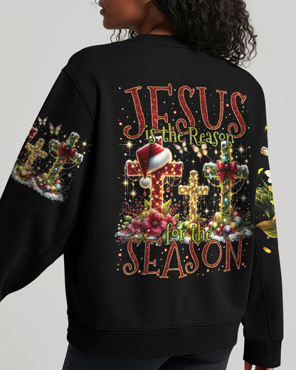 Jesus The Reason Christmas Women's All Over Print Shirt - Tytm1910232, easychoo.com