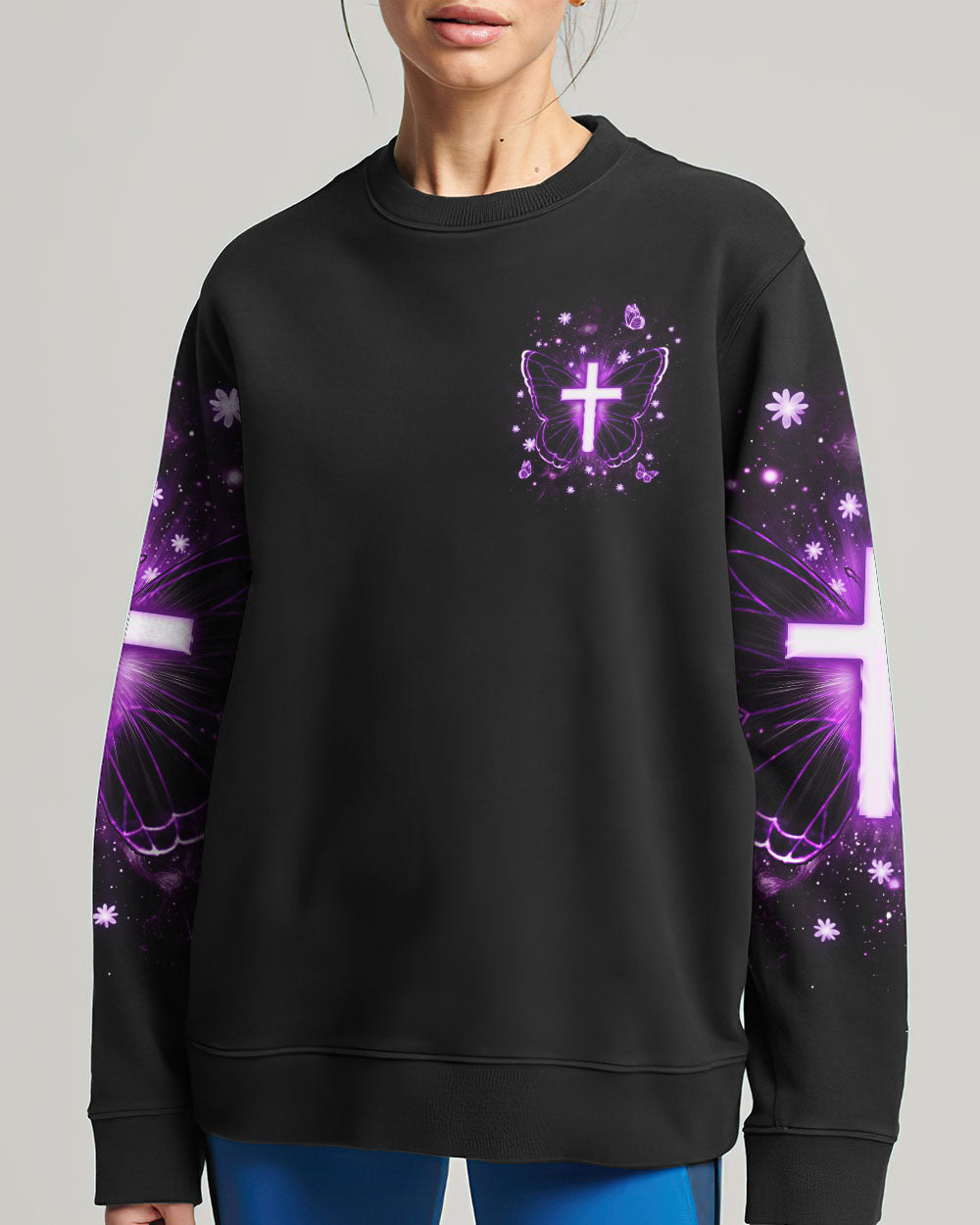 Don't Be Afraid Just Believe Women's All Over Print Shirt - Yhdu1309231, easychoo.com