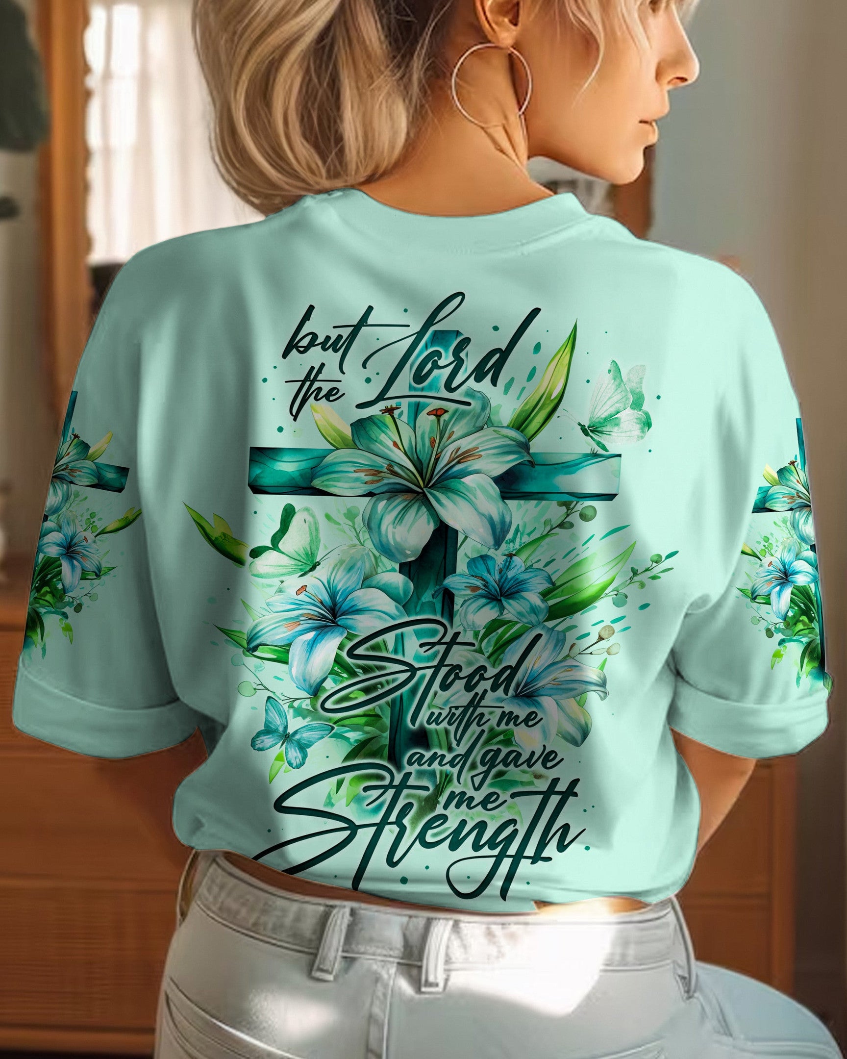 Lord Stood With Me Women's All Over Print Shirt - Ty2608231, easychoo.com