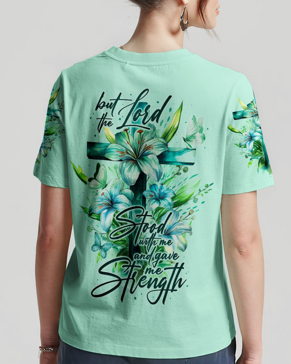 Lord Stood With Me Women's All Over Print Shirt - Ty2608231, easychoo.com