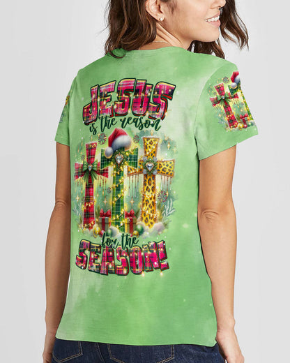 Jesus The Reason Christmas Women's All Over Print Shirt - Tltr1910234, easychoo.com