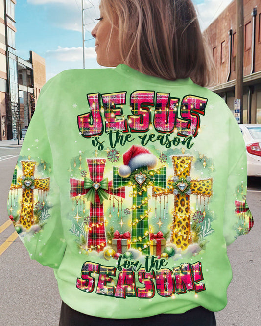 Jesus The Reason Christmas Women's All Over Print Shirt - Tltr1910234, easychoo.com