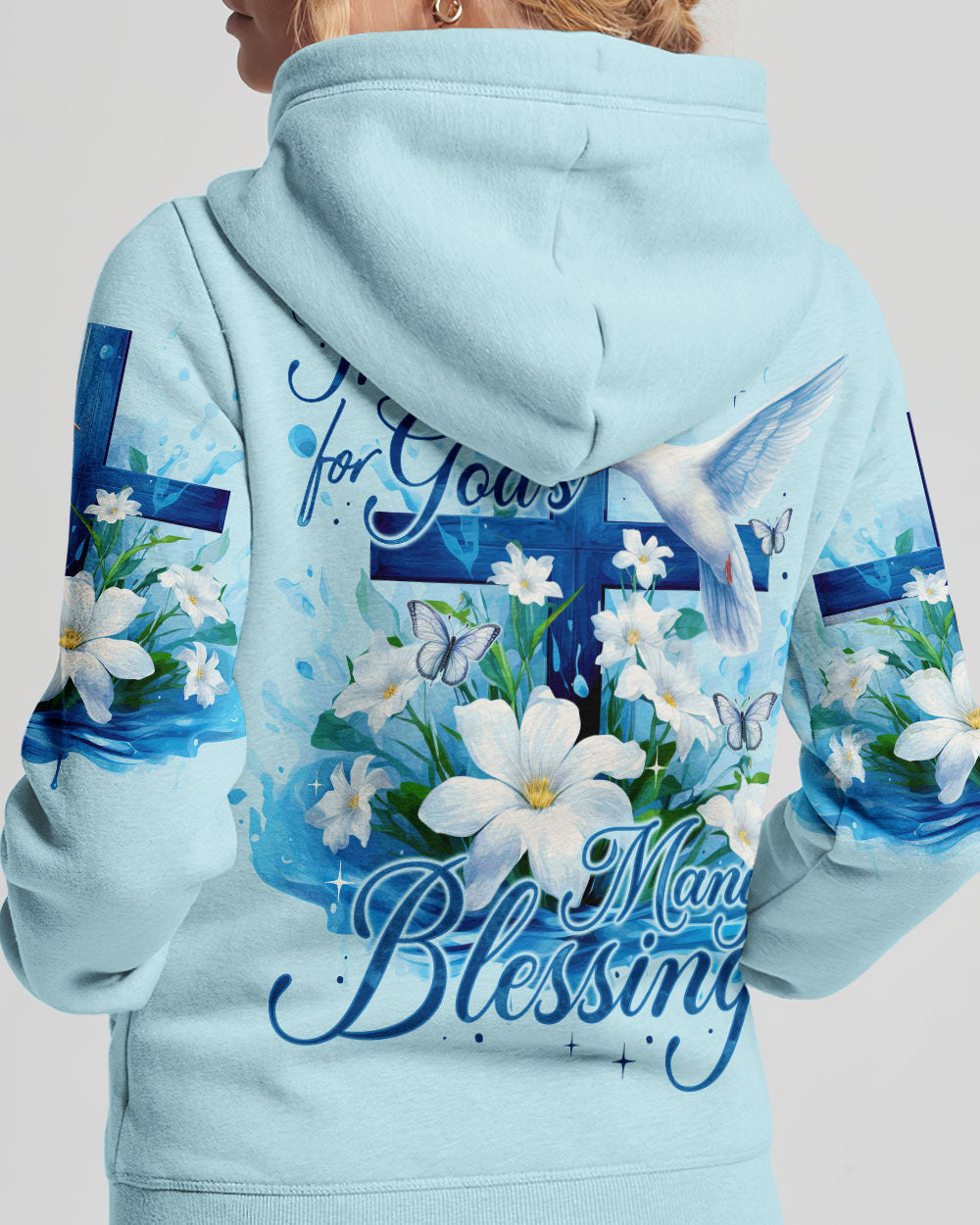 Thankful For God Women's All Over Print Shirt - Ty0609233, easychoo.com