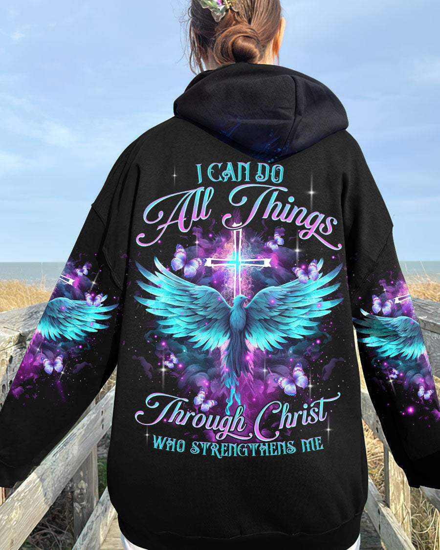 I Can Do All Things Through Christ Women's All Over Print Shirt - Tltr1710235, easychoo.com