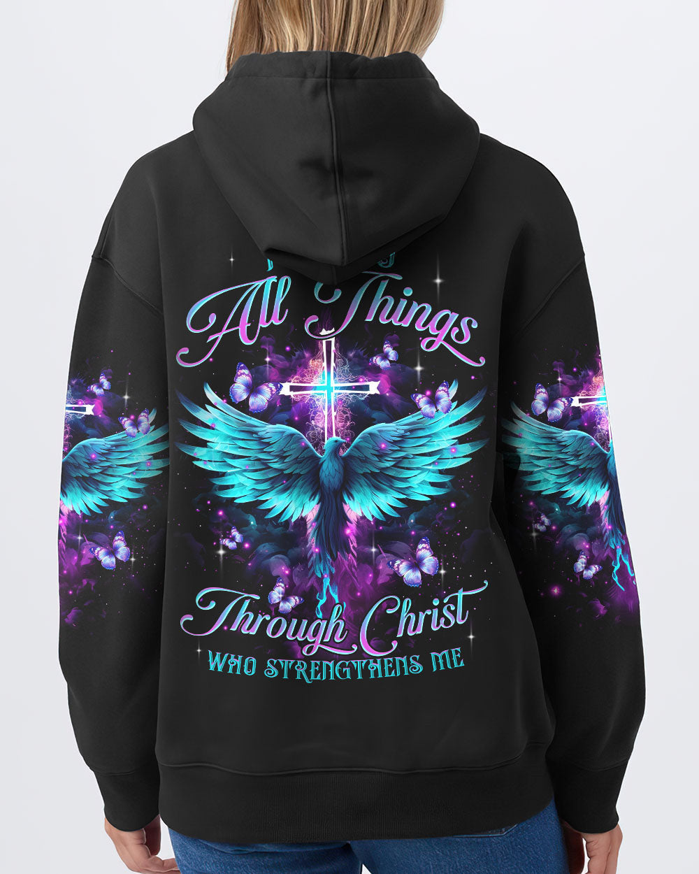 I Can Do All Things Through Christ Women's All Over Print Shirt - Tltr1710235, easychoo.com