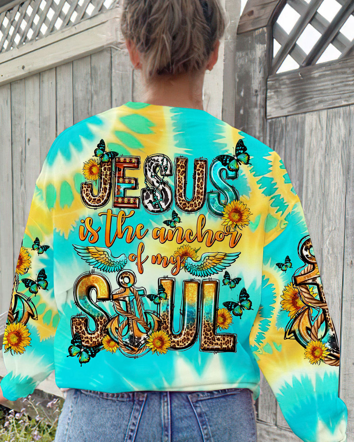 Jesus Is The Anchor Of My Soul Women's All Over Print Shirt - Tltr2909232, easychoo.com