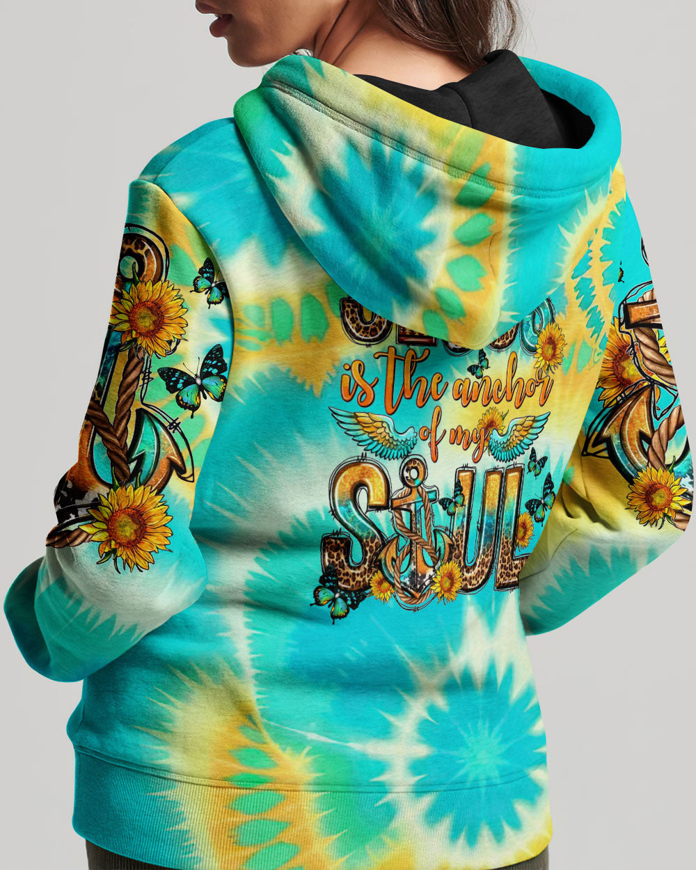 Jesus Is The Anchor Of My Soul Women's All Over Print Shirt - Tltr2909232, easychoo.com