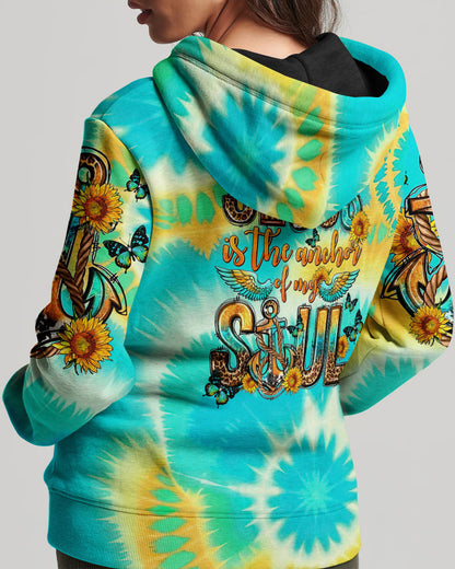 Jesus Is The Anchor Of My Soul Women's All Over Print Shirt - Tltr2909232, easychoo.com