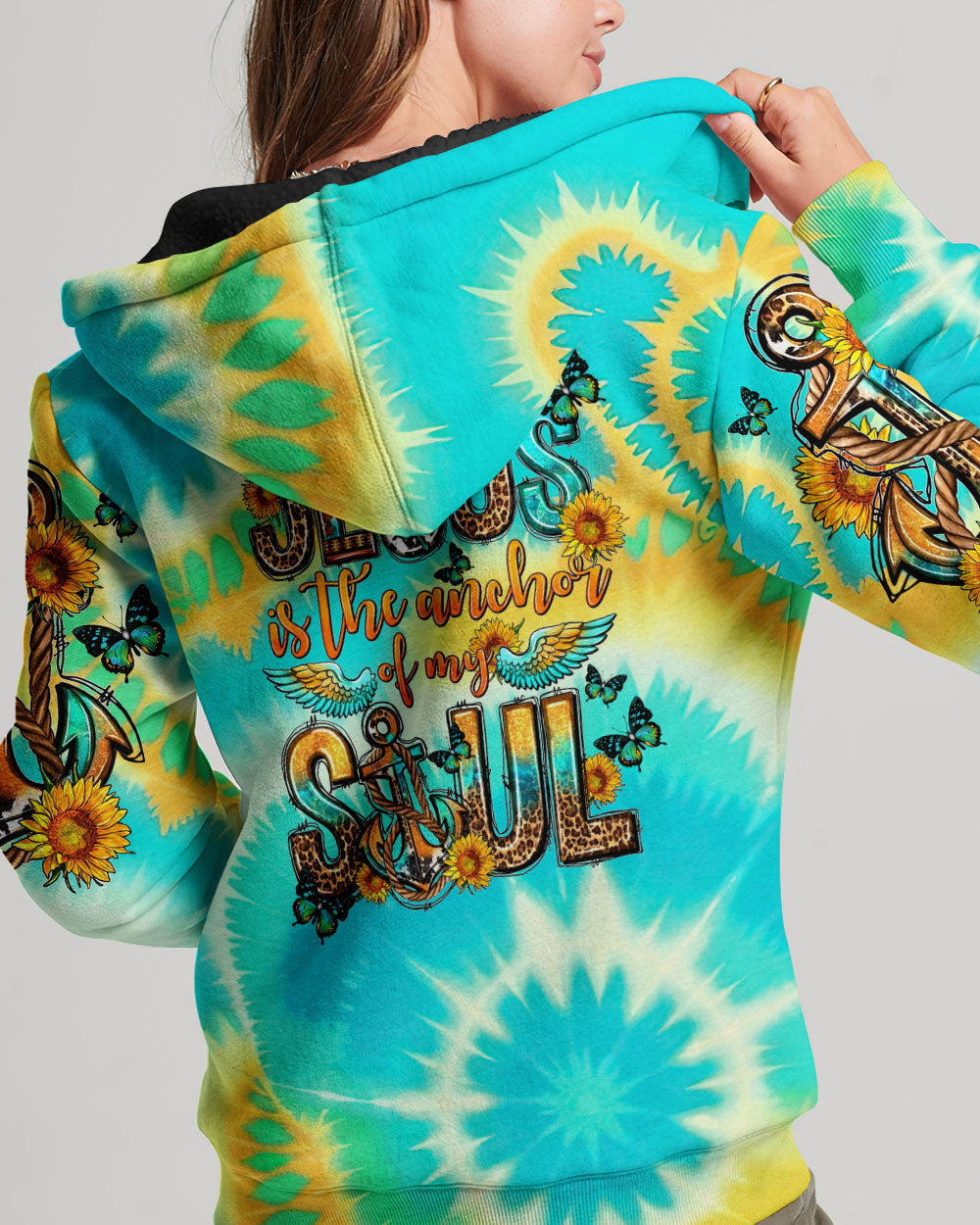 Jesus Is The Anchor Of My Soul Women's All Over Print Shirt - Tltr2909232, easychoo.com