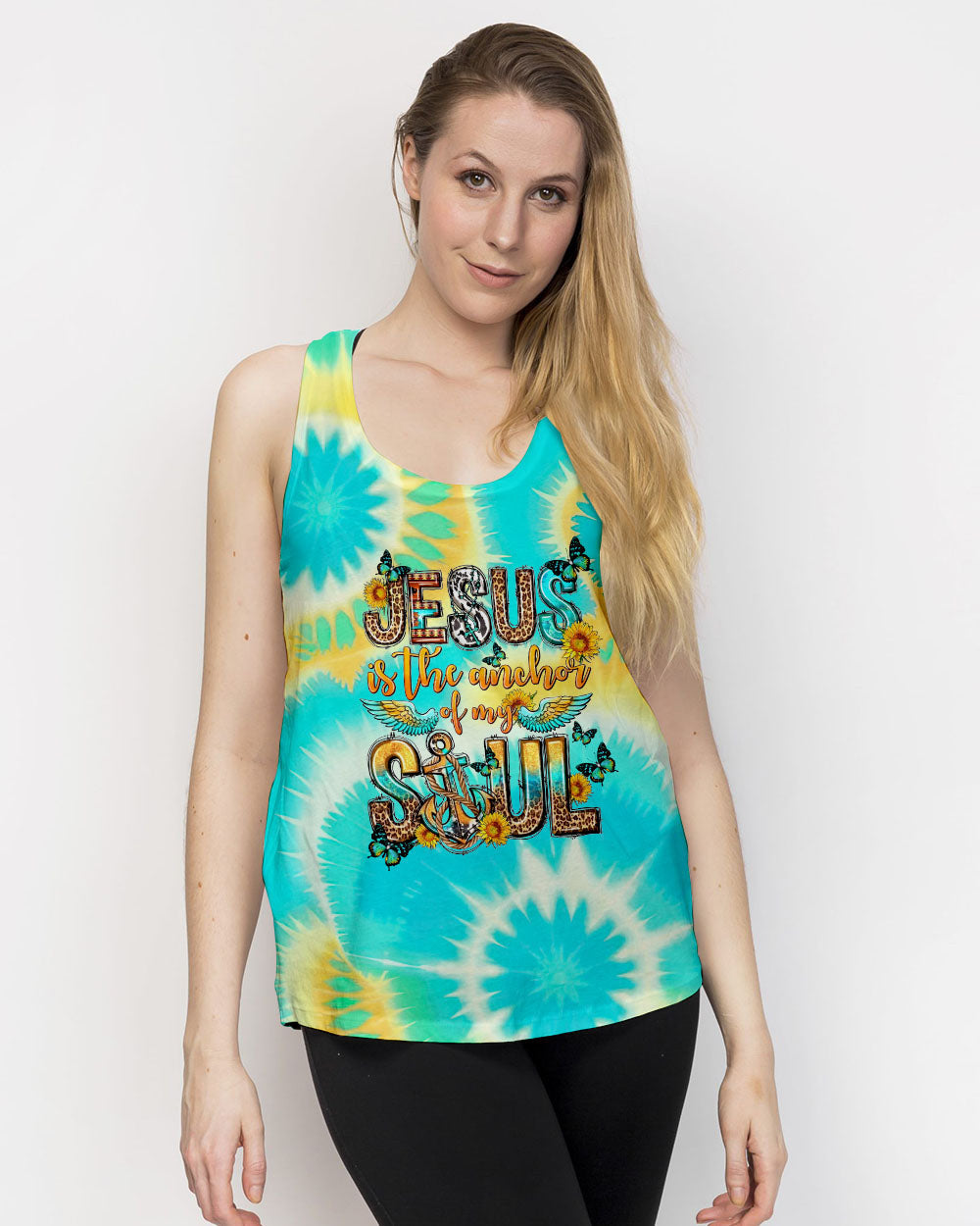 Jesus Is The Anchor Of My Soul Women's All Over Print Shirt - Tltr2909232, easychoo.com