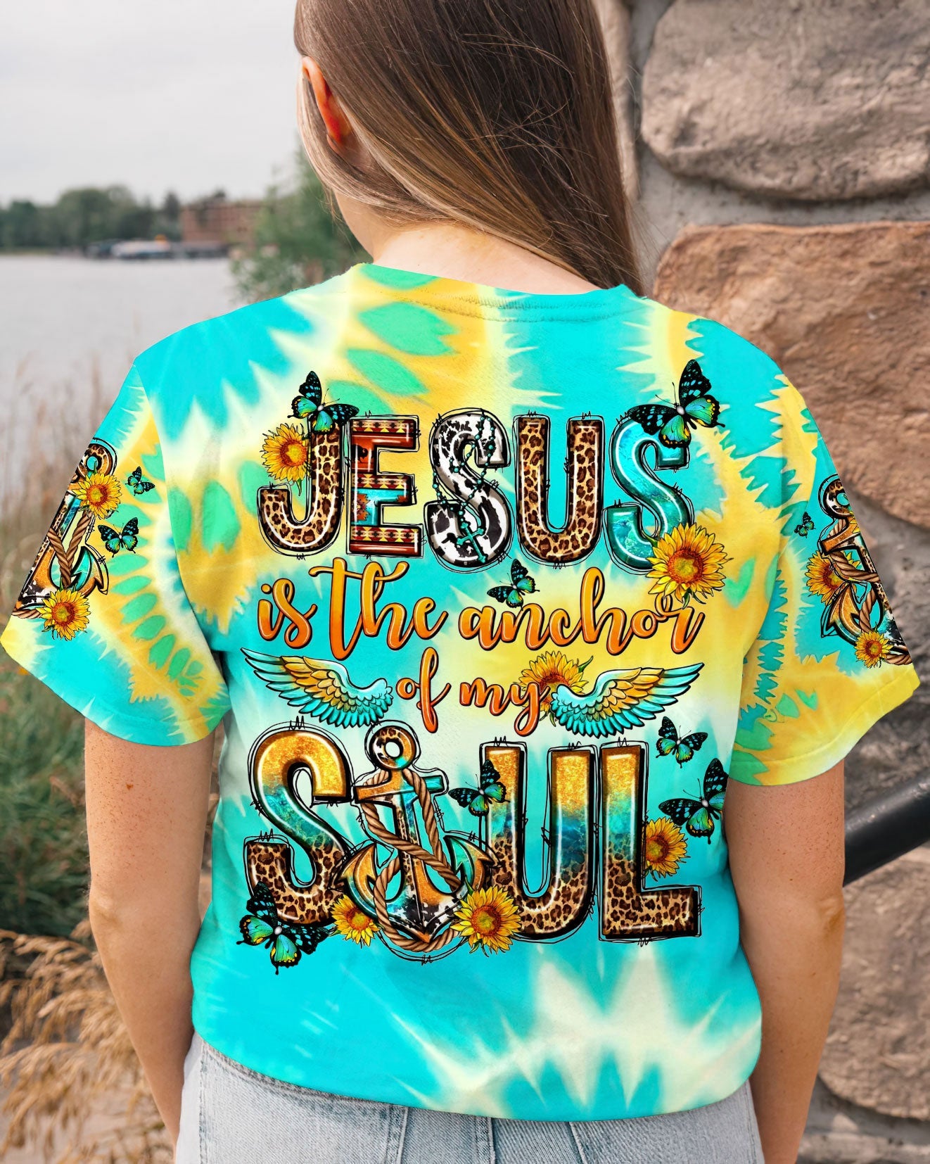 Jesus Is The Anchor Of My Soul Women's All Over Print Shirt - Tltr2909232, easychoo.com