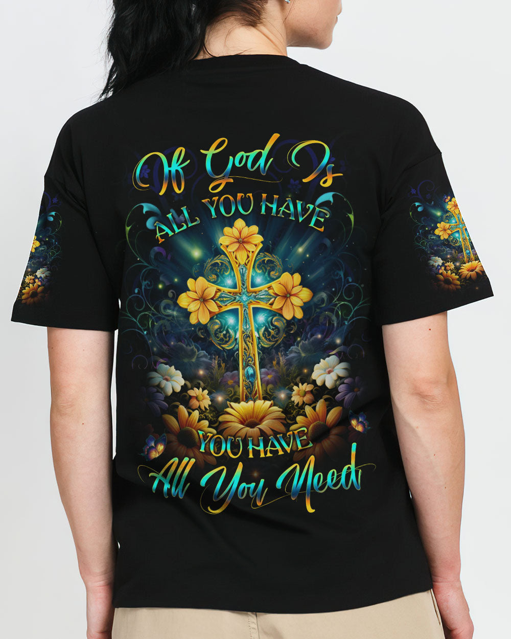If God Is All You Have Women's All Over Print Shirt - Yhlh0610231, easychoo.com