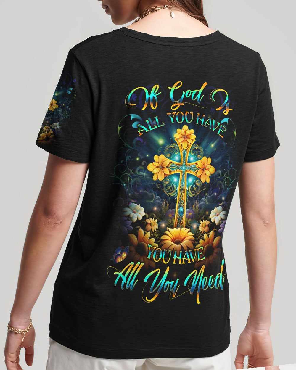 If God Is All You Have Women's All Over Print Shirt - Yhlh0610231, easychoo.com