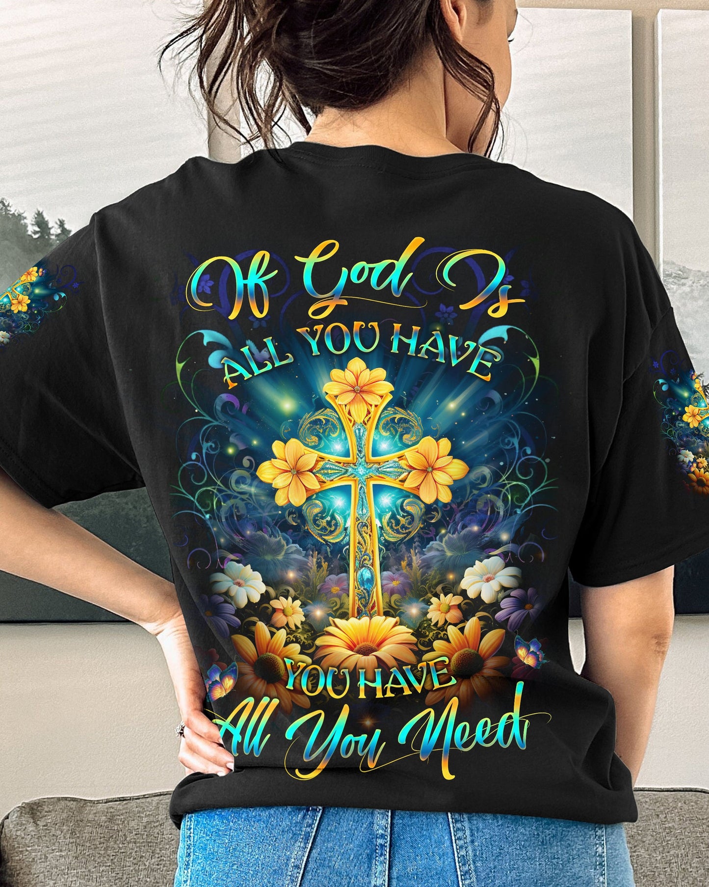 If God Is All You Have Women's All Over Print Shirt - Yhlh0610231, easychoo.com