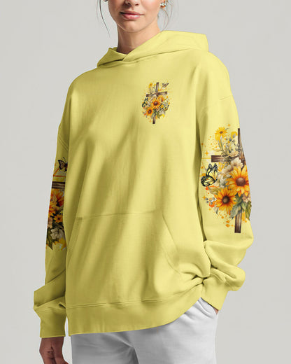 Give God The Glory Sunflower Women's All Over Print Shirt - Tyqy2909231, easychoo.com