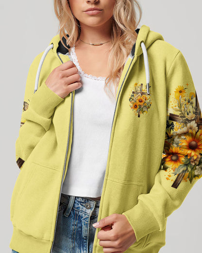 Give God The Glory Sunflower Women's All Over Print Shirt - Tyqy2909231, easychoo.com