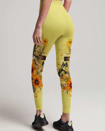 Give God The Glory Sunflower Women's All Over Print Shirt - Tyqy2909231, easychoo.com