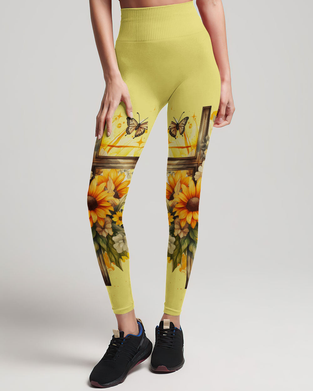 Give God The Glory Sunflower Women's All Over Print Shirt - Tyqy2909231, easychoo.com