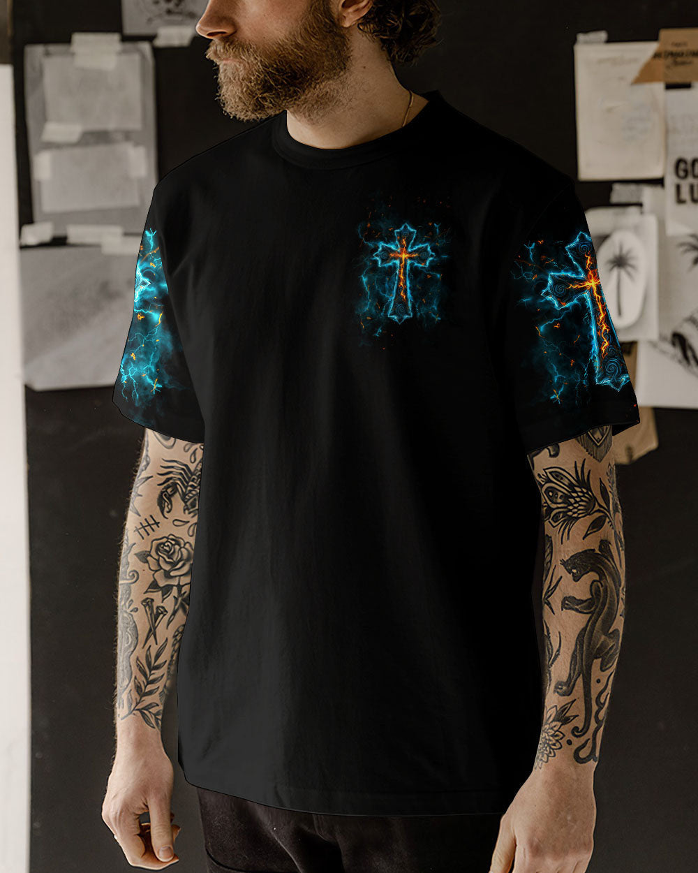 Even In The Darkness Men's All Over Print Shirt - Yhln2709232, easychoo.com