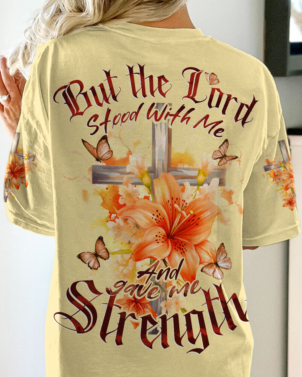 Lord Stood With Me Women's All Over Print Shirt - Tytd2209231, easychoo.com
