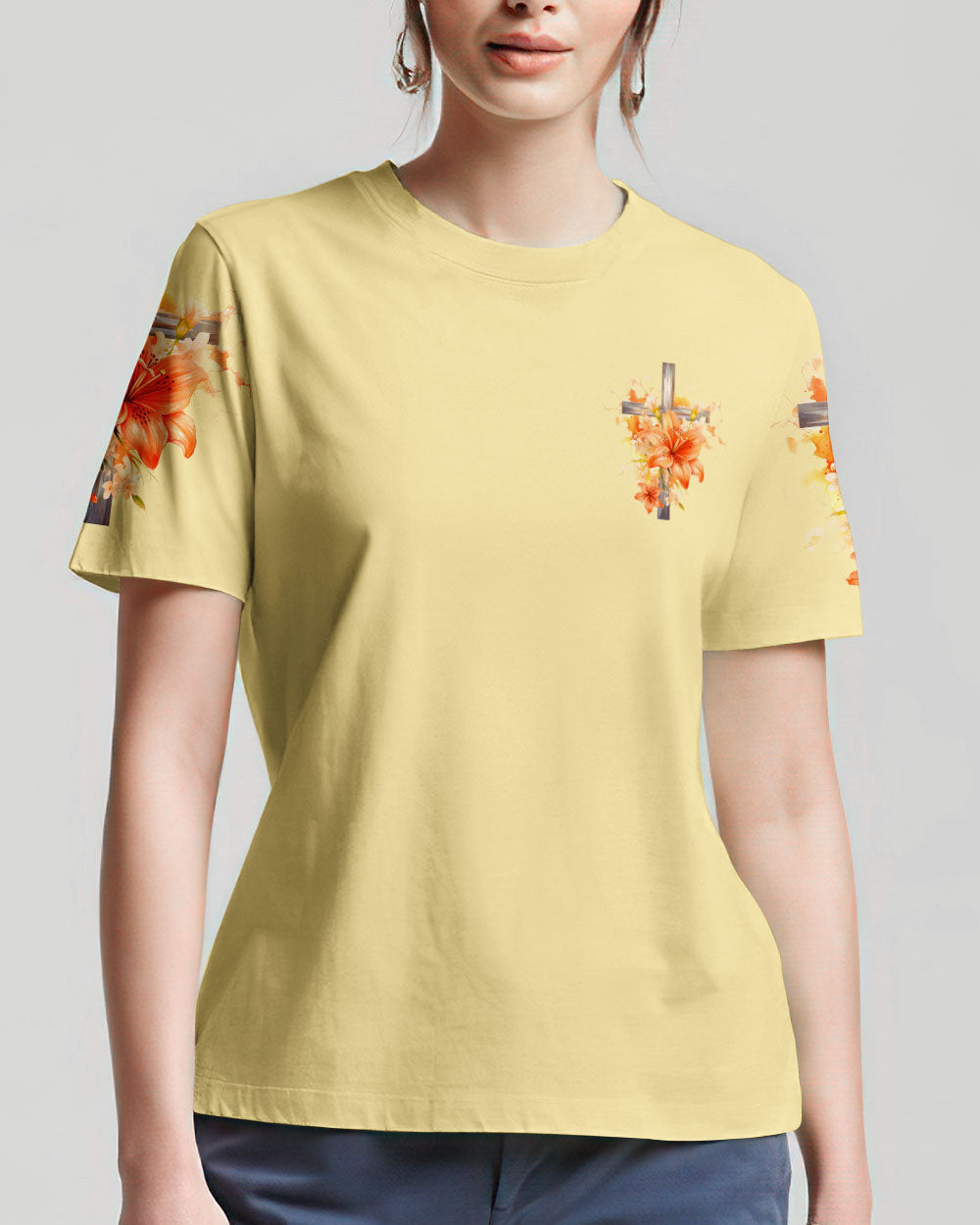 Lord Stood With Me Women's All Over Print Shirt - Tytd2209231, easychoo.com