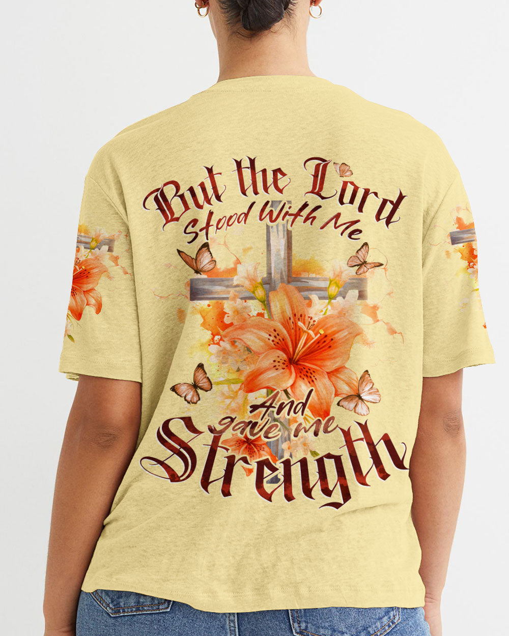 Lord Stood With Me Women's All Over Print Shirt - Tytd2209231, easychoo.com