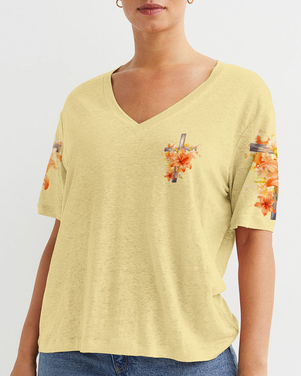 Lord Stood With Me Women's All Over Print Shirt - Tytd2209231, easychoo.com