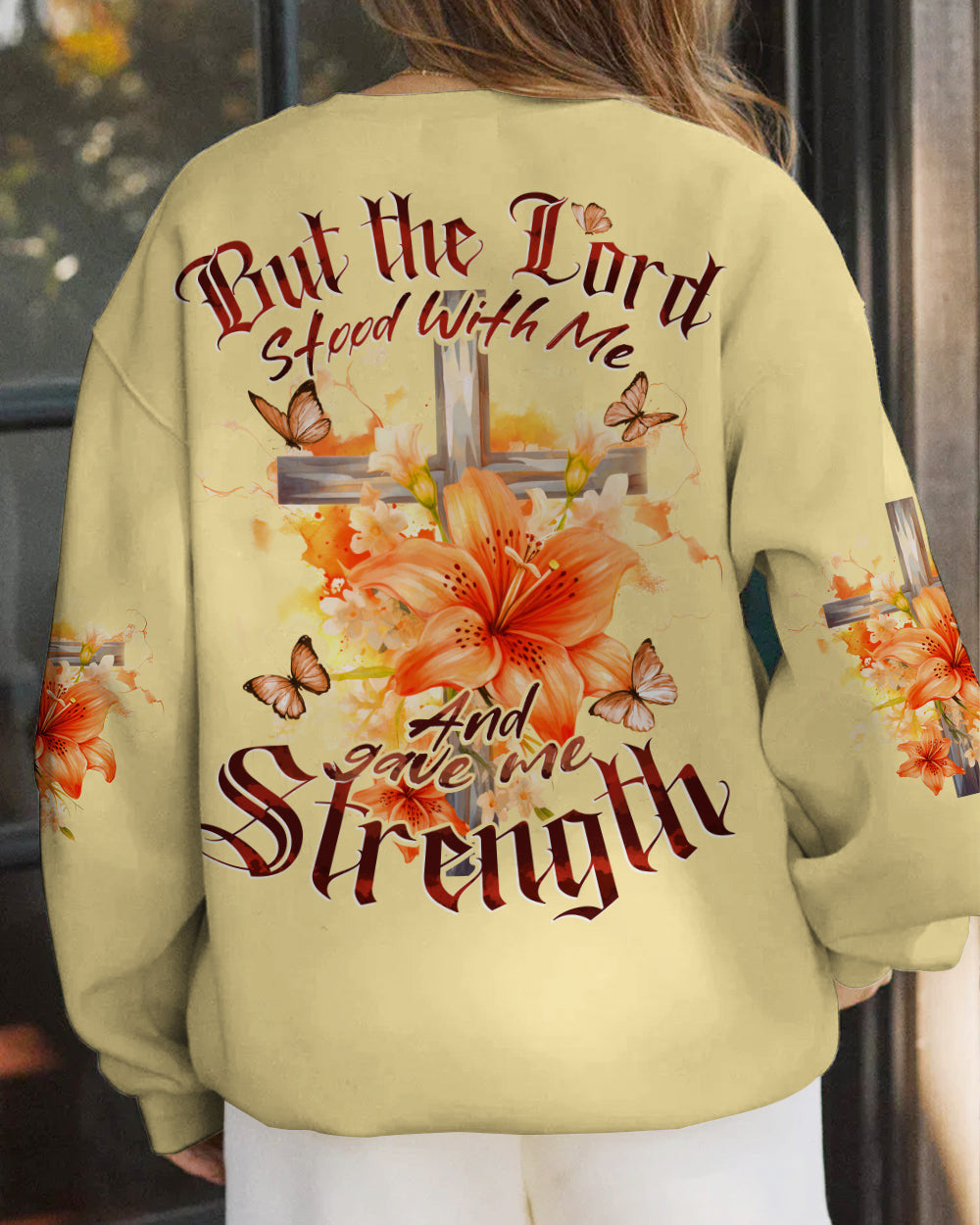 Lord Stood With Me Women's All Over Print Shirt - Tytd2209231, easychoo.com