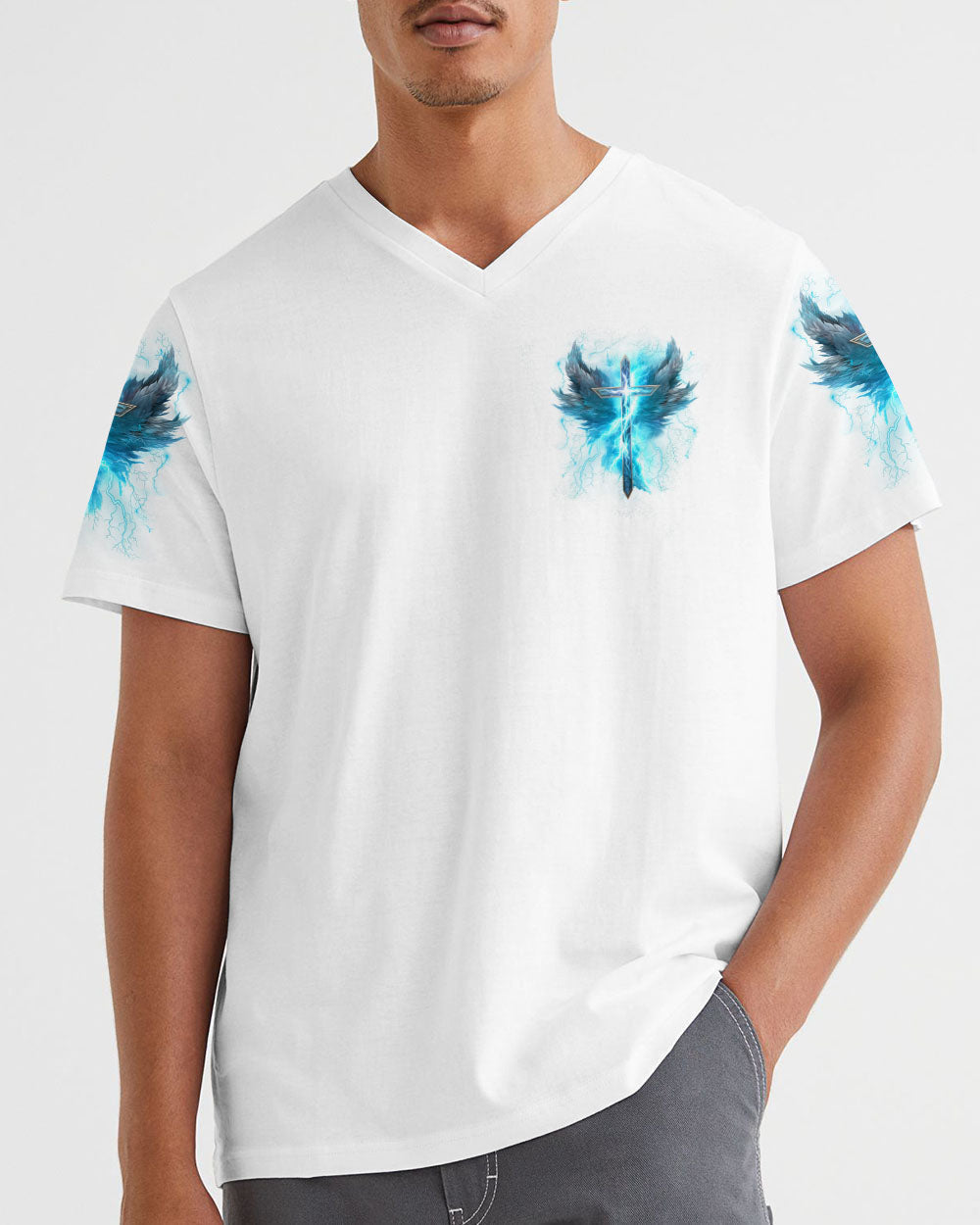 Lord Stood With Me Men's All Over Print Shirt - Yhln0610233, easychoo.com