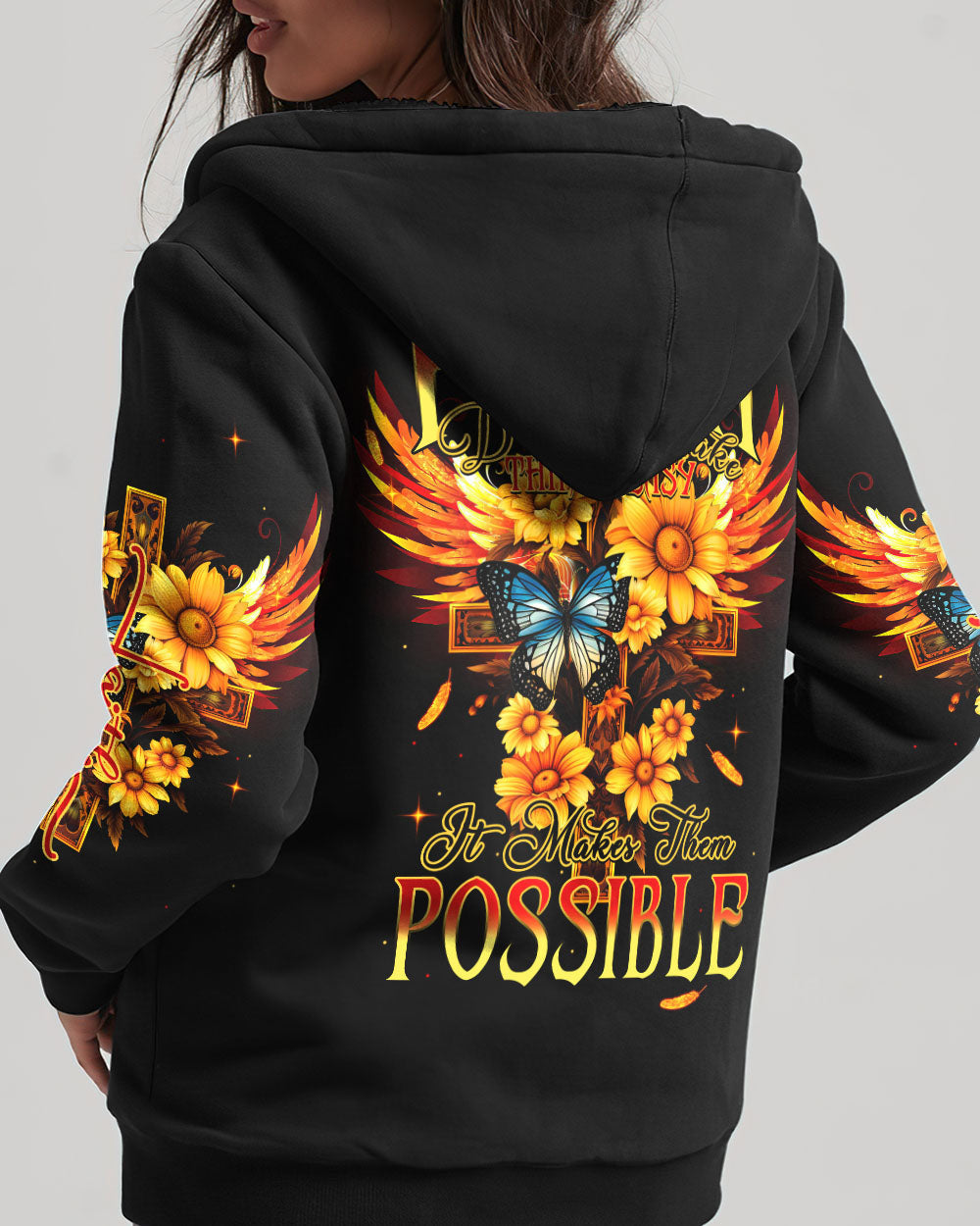 Faith Doesn't Make Things Easy Women's All Over Print - Tytm2706231, easychoo.com