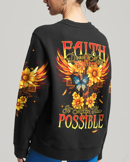 Faith Doesn't Make Things Easy Women's All Over Print - Tytm2706231, easychoo.com