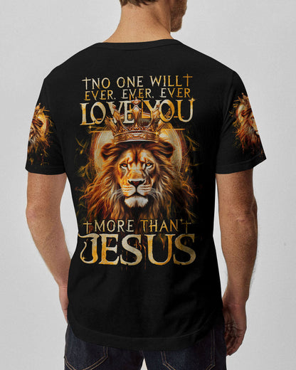 No One Will Ever Love You More Than Jesus Men's All Over Print Shirt - Tytm2806232, easychoo.com