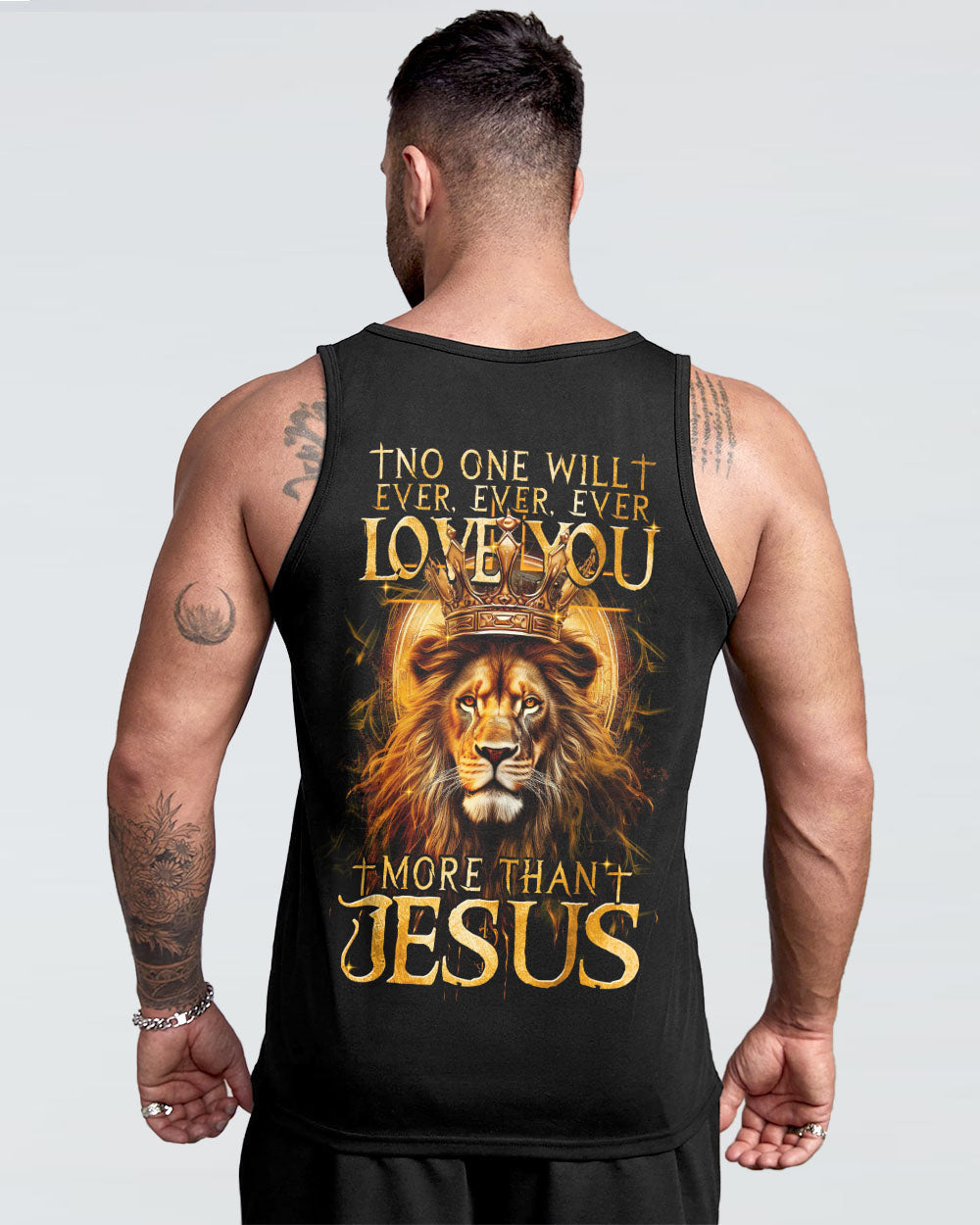 No One Will Ever Love You More Than Jesus Men's All Over Print Shirt - Tytm2806232, easychoo.com