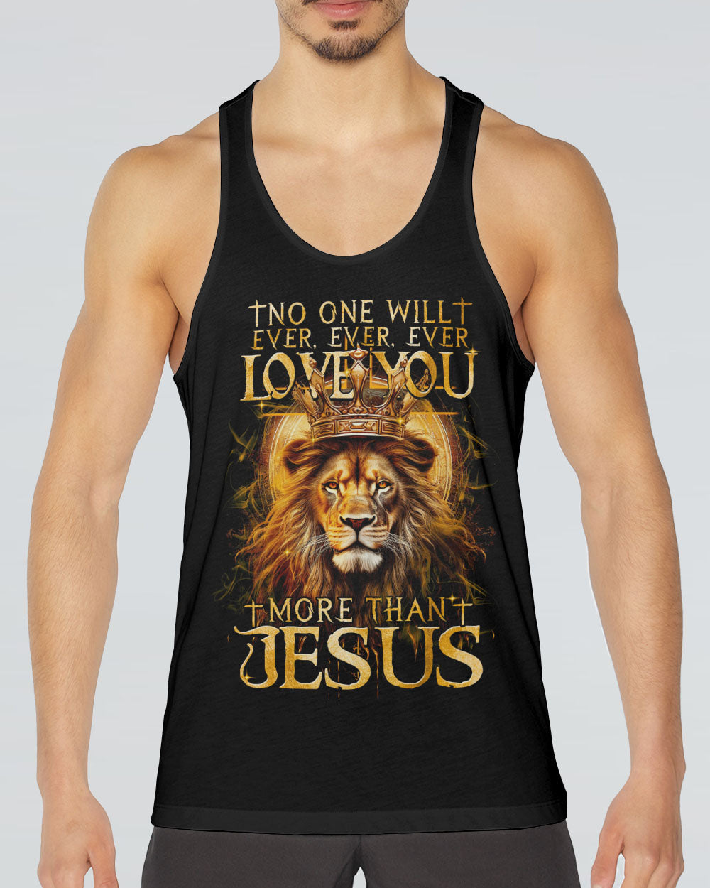 No One Will Ever Love You More Than Jesus Men's All Over Print Shirt - Tytm2806232, easychoo.com