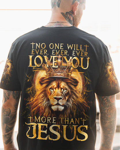 No One Will Ever Love You More Than Jesus Men's All Over Print Shirt - Tytm2806232, easychoo.com