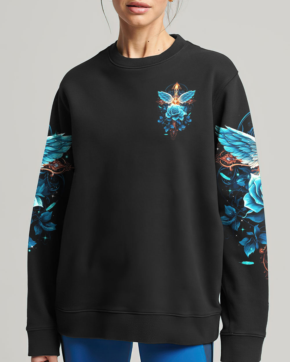 He'll Give You His Strength Women's All Over Print Shirt - Tytm2706234, easychoo.com