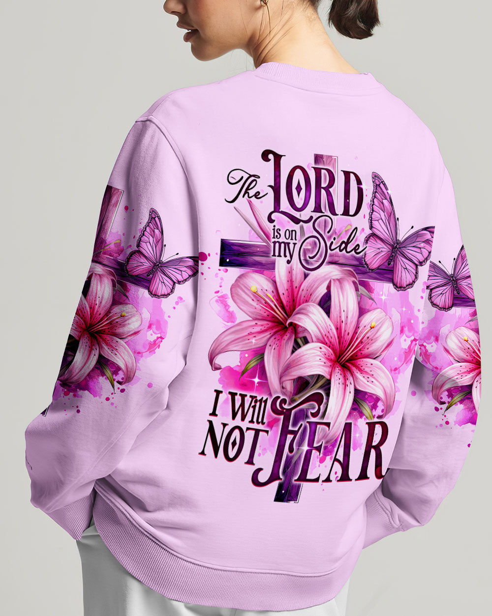 The Lord Is On My Side Women's All Over Print Shirt - Ty2809234, easychoo.com