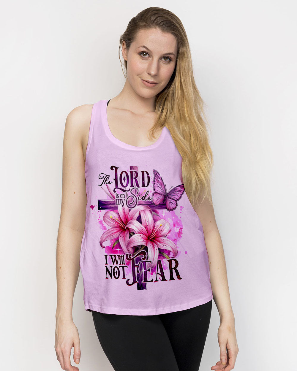 The Lord Is On My Side Women's All Over Print Shirt - Ty2809234, easychoo.com