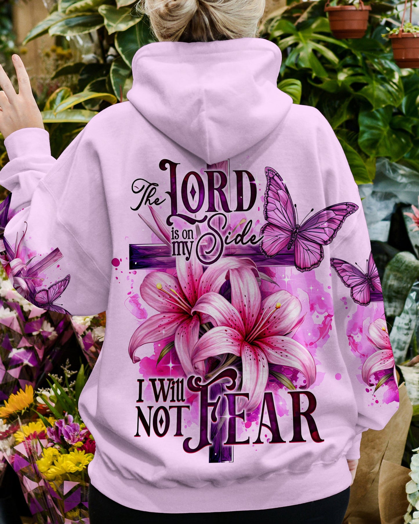 The Lord Is On My Side Women's All Over Print Shirt - Ty2809234, easychoo.com