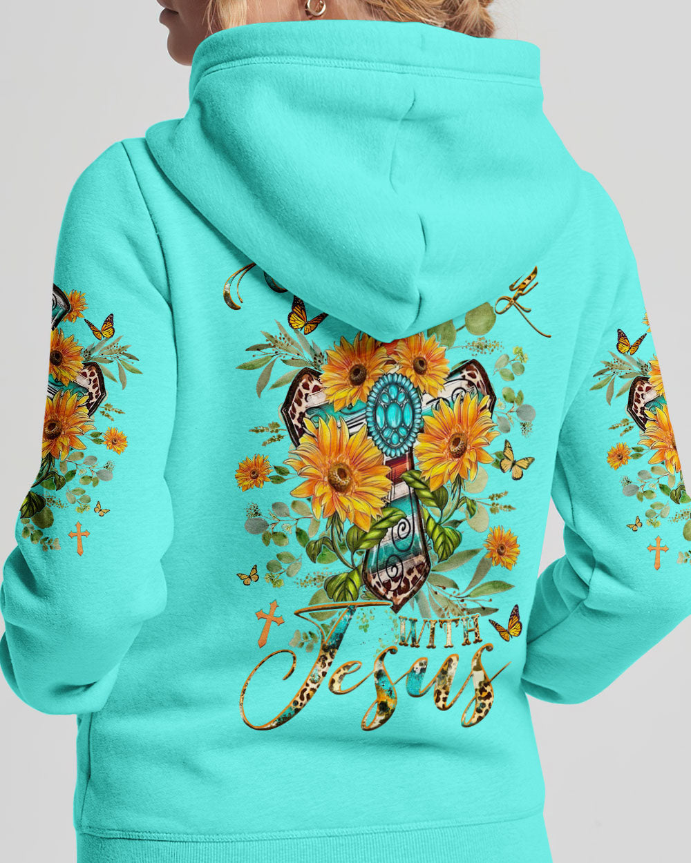 Start Today With Jesus Women's All Over Print Shirt - Yhhg2709233, easychoo.com