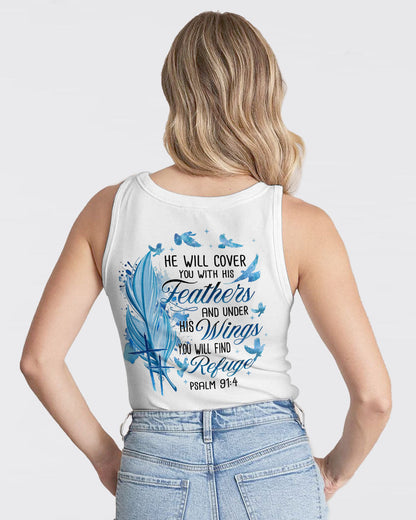 He Will Cover You With His Feathers Women's All Over Print - Tyqy2809233, easychoo.com
