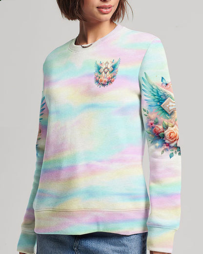 But The Lord Stood With Me Cross Wings Women's All Over Print Shirt - Tltw1710234, easychoo.com