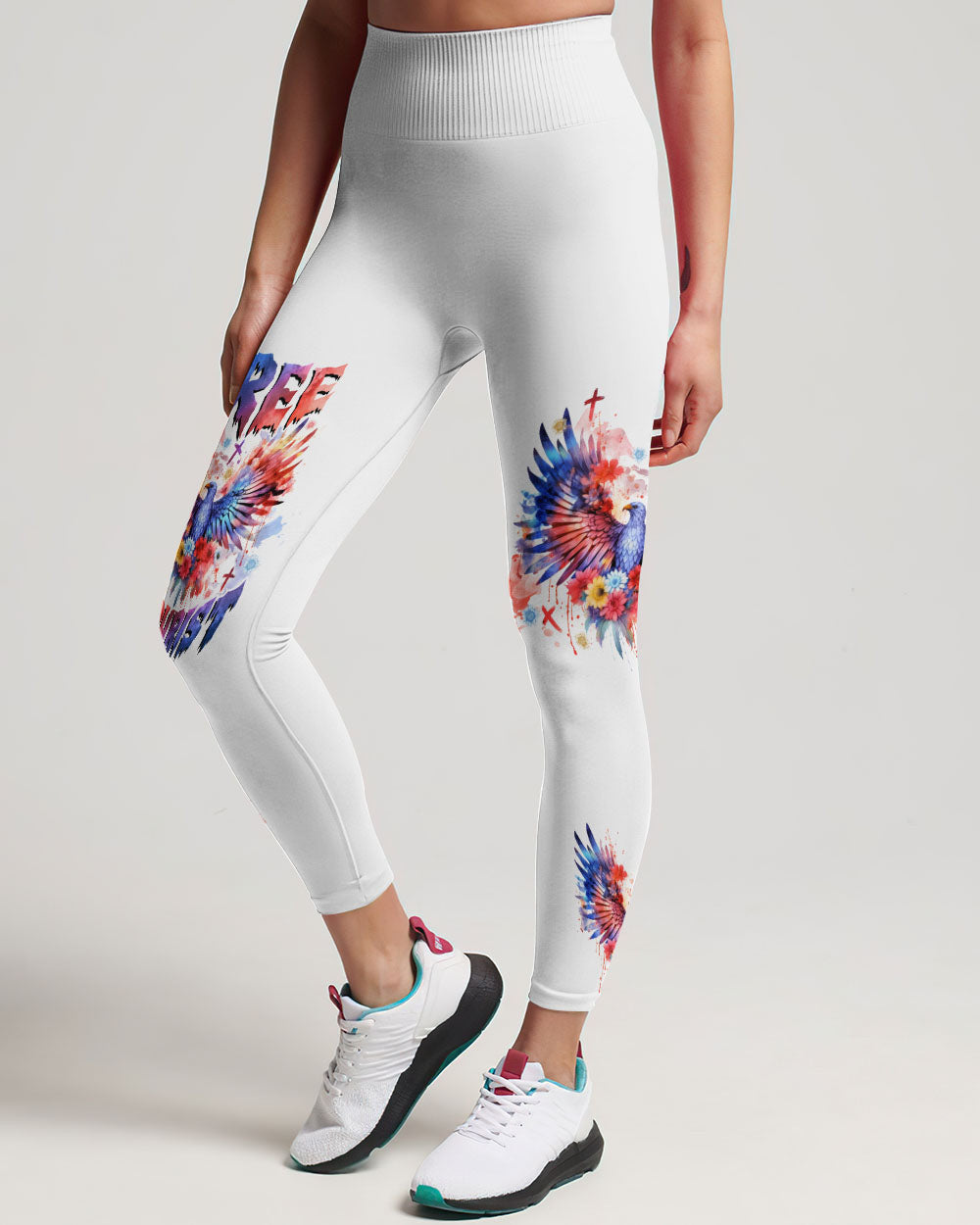 Free In Christ Eagle Flower Women's All Over Print Shirt - Tlnz1509234, easychoo.com