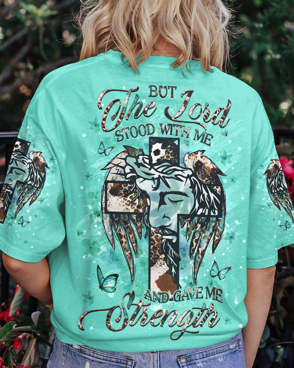 Lord Stood With Me Women's All Over Print Shirt - Yhhg3008233, easychoo.com