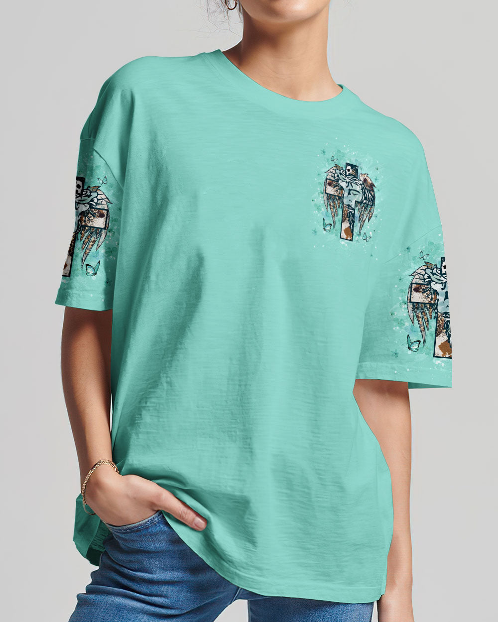 Lord Stood With Me Women's All Over Print Shirt - Yhhg3008233, easychoo.com