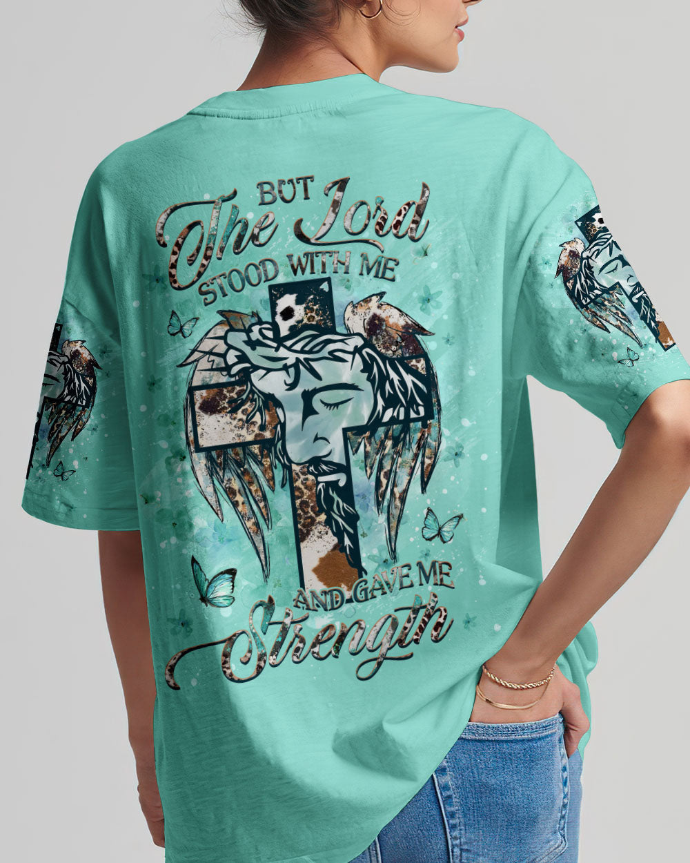 Lord Stood With Me Women's All Over Print Shirt - Yhhg3008233, easychoo.com