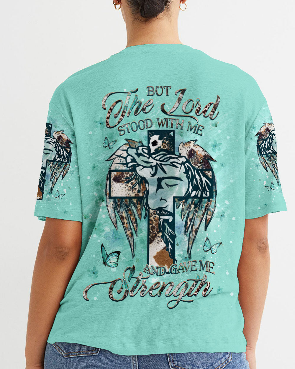 Lord Stood With Me Women's All Over Print Shirt - Yhhg3008233, easychoo.com