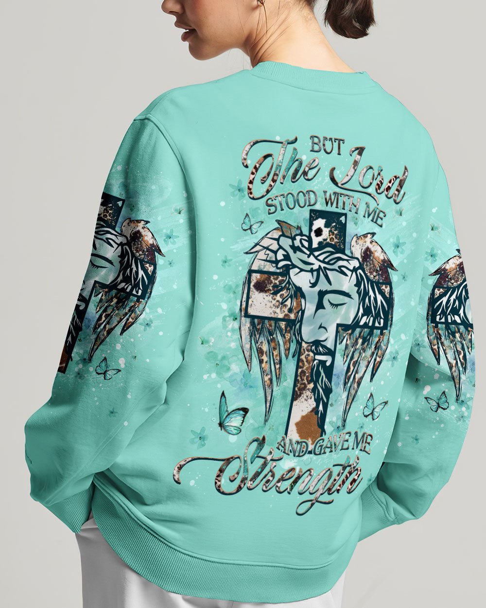 Lord Stood With Me Women's All Over Print Shirt - Yhhg3008233, easychoo.com