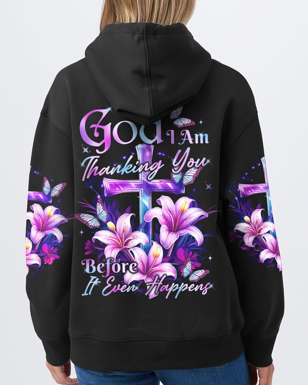 Thanking God Women's All Over Print Shirt - Tytd1210233, easychoo.com