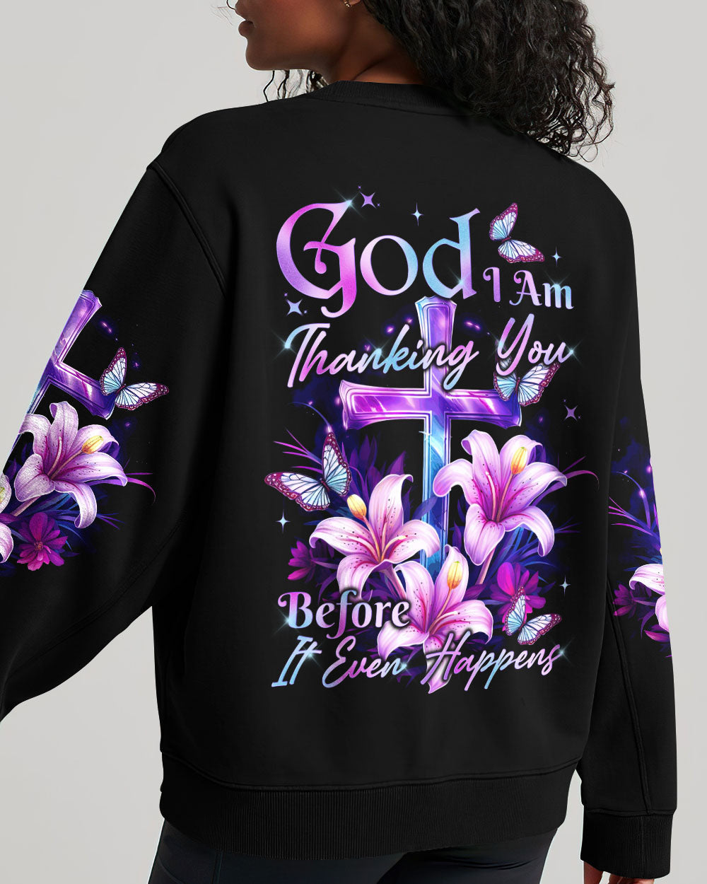 Thanking God Women's All Over Print Shirt - Tytd1210233, easychoo.com